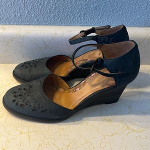 Clarks Wedge heels